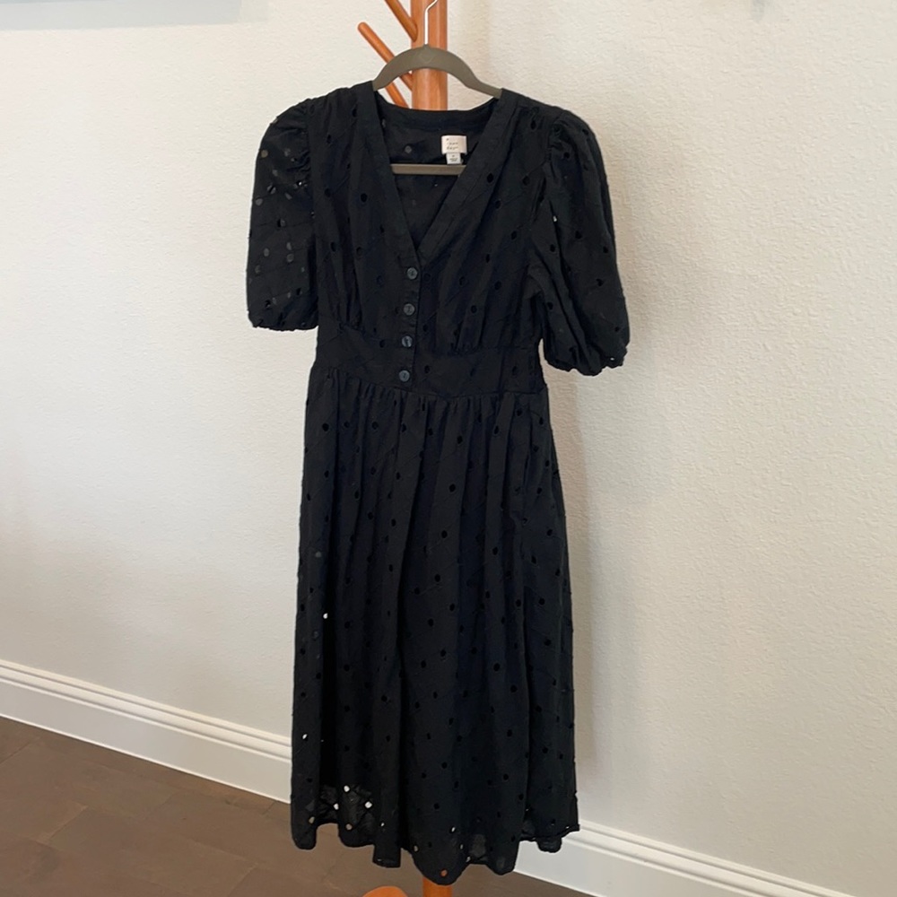 Black mid length a new day dress